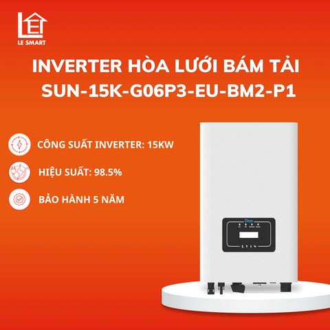 Inverter Hòa Lưới Bám Tải Deye 15kW SUN-15K-G06P3-EU-BM2-P1