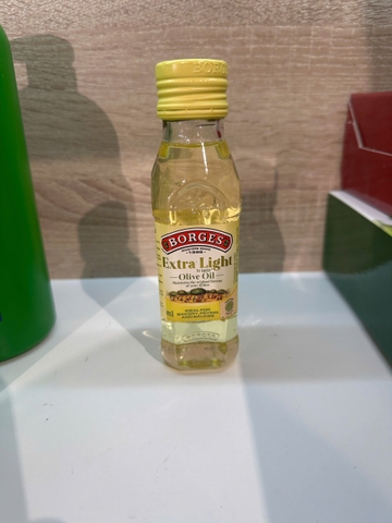 DẦU OLIVE NGUYÊN CHẤT KHÔNG MÙI | BORGES EXTRA LIGHT - TÂY BAN NHA | 125ml