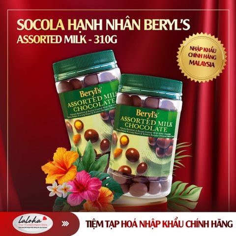 SOCOLA | BERYLS - MALAYSIA | ASSORTED | 310G
