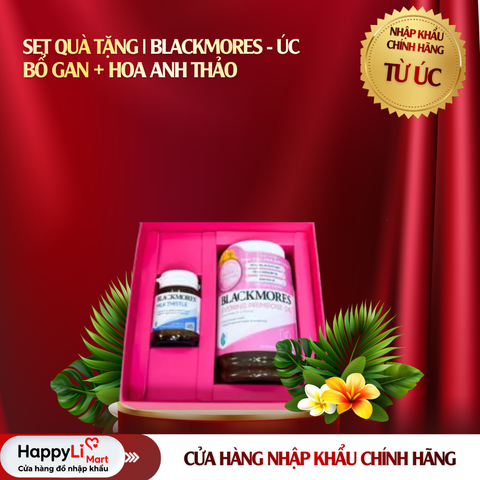 SET QUÀ TẶNG | BLACKMORES - ÚC | BỔ GAN + HOA ANH THẢO