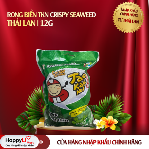 Rong biển TKN CRISPY SEAWEED - Thái Lan 12gr