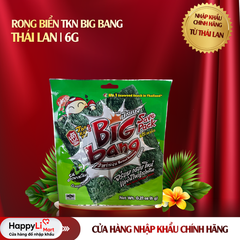 Rong biển TKN BIG BANG - Thái Lan 6gr