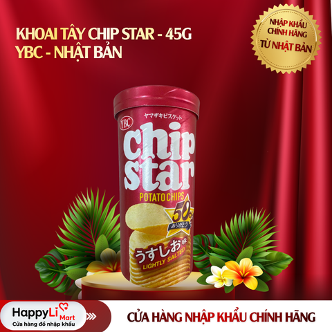 Khoai Tây Chip Star YBC - Nhật Bản 45gr