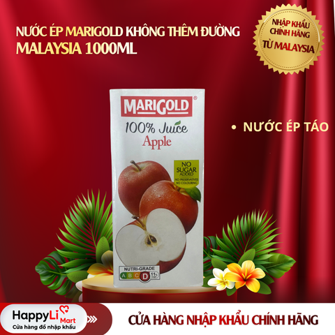 Nước Ép Marigold Không Thêm Đường - Malaysia 1000ml