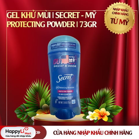 Gel Khử Mùi | Secret - Mỹ  | 73gr