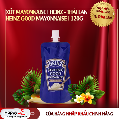 XỐT MAYONNAISE | HEINZ - THÁI LAN | HEINZ GOOD MAYONNAISE | 120G