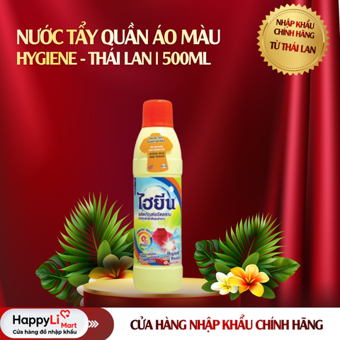 Nước Tẩy Quần Áo Màu | Hygiene - Thái Lan | 500ml & 250ml