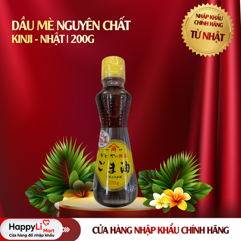 Dầu Mè Nguyên Chất | Kinji - Nhật | 200g