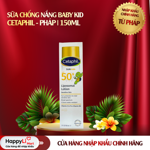 Sữa chống nắng Baby Kid | Cetaphil - Pháp | 150ml