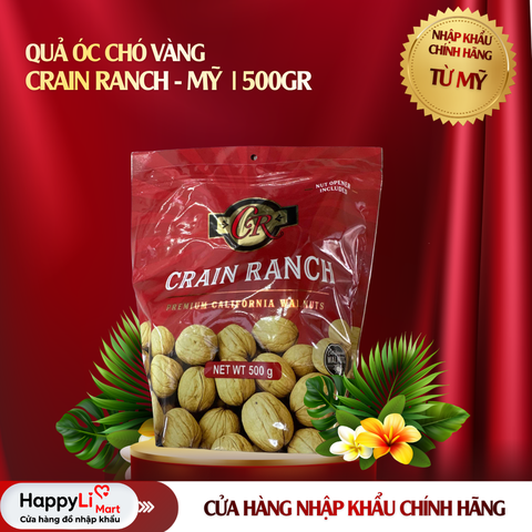 Quả Óc Chó Vàng | Crain Ranch - Mỹ  | 500gr