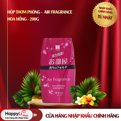 HỘP THƠM PHÒNG | AIR FRAGRANCE | HOA HỒNG | 200G