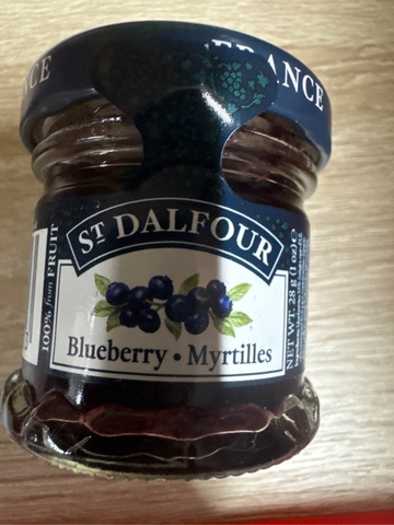 MỨT VIỆT QUẤT | ST DALFOUR - PHÁP | ST DALFOUR BLUEBERRY | 28G