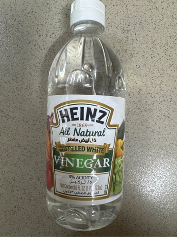 GIẤM TRẮNG | HEINZ - TÂY BAN NHA | DISTILLED WHITE VINEGAR | 473ML (CHAI NHỰA)