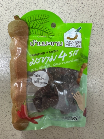 MỨT ME 4 VỊ | TAMARIND HOUSE - THÁI LAN | 75GR