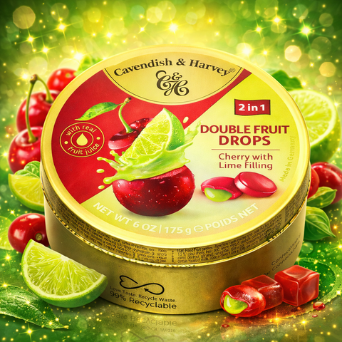 KẸO NGẬM | CAVENDISH & HARVEY – ĐỨC | CHEEY CHANH | 175G