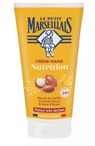 KEM DƯỠNG DA TAY | LE PETIT MARSEILLAIS | BƠ HẠT MỠ HẠNH NHÂN  & DẦU ARGAN | 75ML