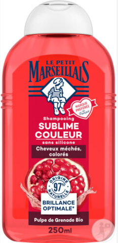 DẦU GỘI BẢO VỆ MÀU TÓC | LE PETIT MARSEILLAIS - PHÁP | LỰU HỮU CƠ | 250ML