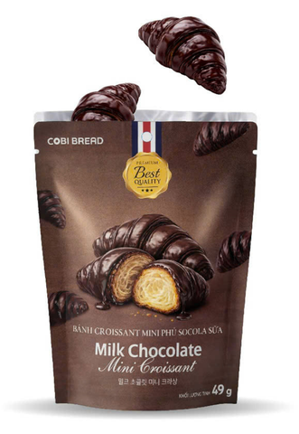 BÁNH CROISSANT MINI | COBI BREAD - VIỆT NAM | SOCOLA SỮA | 49G