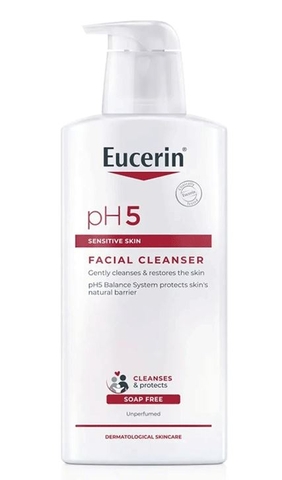 SỮA RỬA MẶT | EUCERIN - ĐỨC | PH5 Facial Cleanser - DỊU NHẸ CHO DA NHẠY CẢM | 100ml