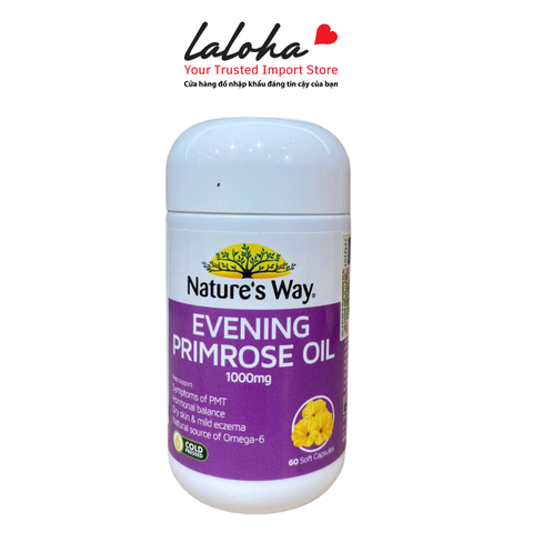 TINH DẦU HOA ANH THẢO | NATURE'S WAY - ÚC | 1000mg L/60V