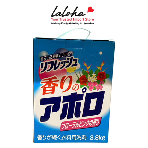 BỘT GIẶT HƯƠNG HOA | KAORI NO APPOLO - NHẬT BẢN | 3.8KG