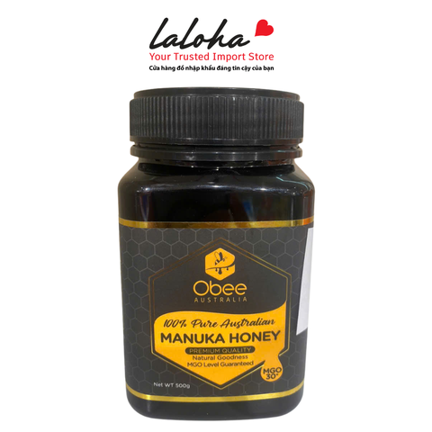 MẬT ONG | OBBE MANUKA - ÚC | MGO 30+ | 500GR