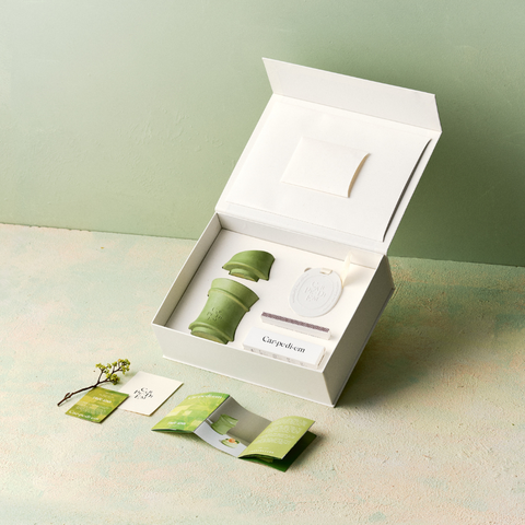 TRÚC AN GIFT SET - Bộ quà tặng nến thơm Trúc Hương và thẻ thơm