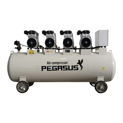 Máy Nén Khí Không Dầu Giảm Âm Pegasus 6Hp 500L TM-OF1100X4-500L