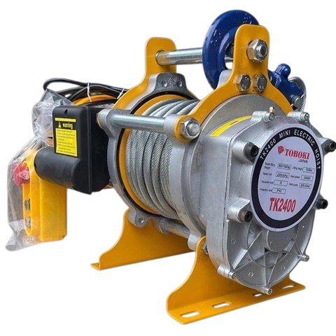 Máy tời TOBOKI TK2400/30 2400W 600/1200KG 1/30m (tốc nhanh)