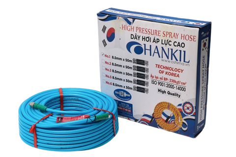 Ống nhựa PVC Hankil No.1 8.5mm x 50m Xanh dương