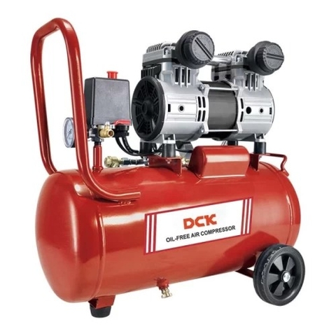 Máy Nén Khí Không Dầu 24L 1500W DCK KQE1500/24L