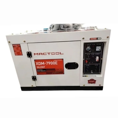 Máy Phát Điện Chạy Dầu 6Kw Mactool XDM-7900E