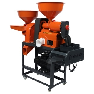 Khung, cối xát nghiền gạo Maxlock MXG668S (Không Motor - Không sàng lọc sạn) (Pulley đảo chiều)
