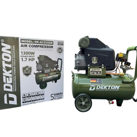 Máy nén khí có dầu Dekton DK-AC25XDR 1.7Hp 25L