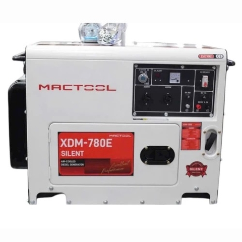 Máy Phát Điện Chạy Dầu 6Kw Mactool XDM-780E