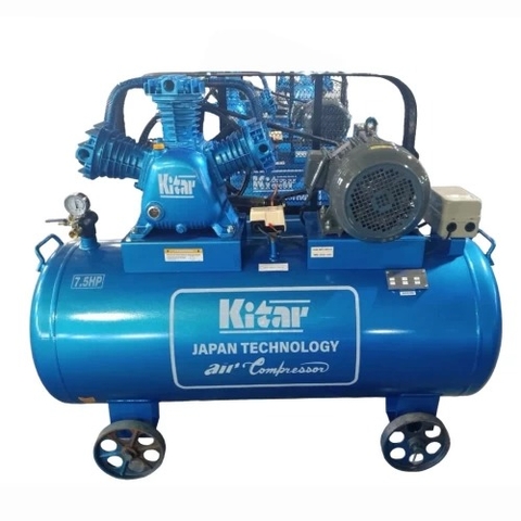 Máy Nén Khí Dây Đai Hai Cấp 7.5HP 300L Kitar KT75-300/2S Áp 12.5