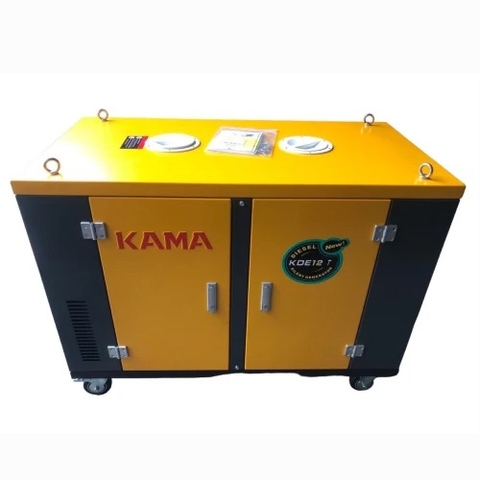 Máy Phát Điện Chạy Dầu 10Kw Kama KDE12T-3