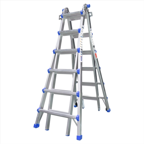 Thang nhôm gấp (rút lồng) đa năng Nikawa NKE-46