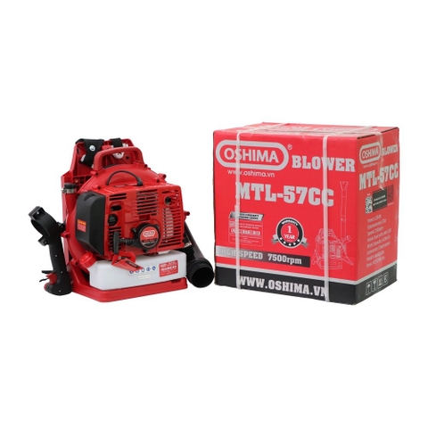 thổi lá OSHIMA MTL57cc 2.5kW Đỏ 2 thì