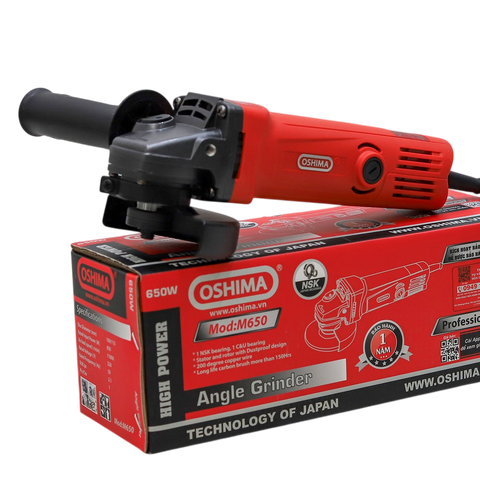 Máy mài Oshima M650 650W Đỏ Điện 1 pha