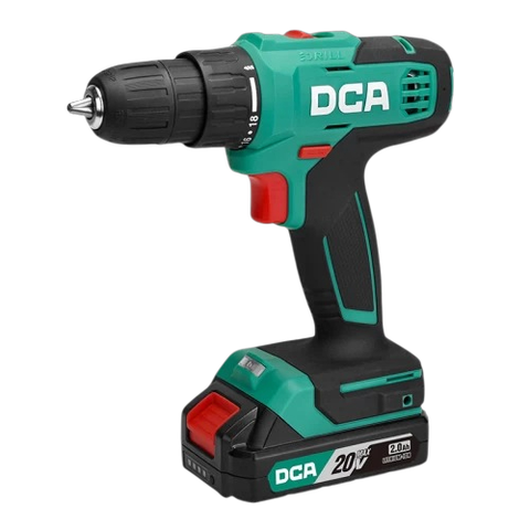 Máy Khoan Vặn Vít Dùng Pin DCA ADJZ2035 (TYPE ADM) - Thân Máy, 1 Pin 20V 2ah, Sạc, Hộp Nhựa