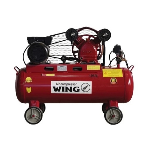 Máy Nén Khí Dây Đai Wing 1.5HP 70L TW-V-0.12/8-70L