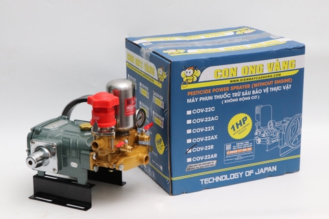 Đầu xịt Con Ong Vàng COV22R 1.0HP Xanh rêu
