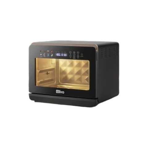 Nồi Chiên Hấp Đa Năng OLIVO SteamFry Xtra – Phiên Bản Cao Cấp, Bảng Điều Khiển OLED, Dung tích vượt trội 20L, Hấp Nano Steam/Chiên Eco Fry thế hệ thứ 2, 70 Chế Độ Cài Sẵn, Vệ Sinh Dễ Dàng
