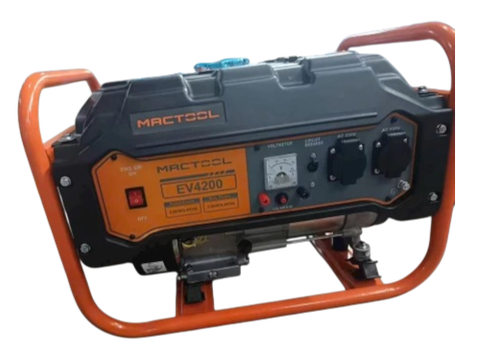 Máy Phát Điện Chạy Xăng 3Kw Mactool EV4200