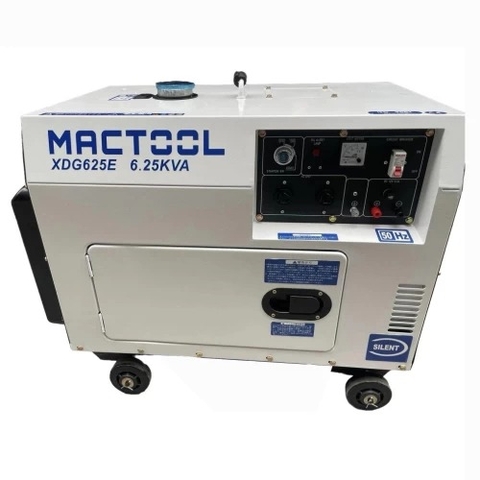 Máy Phát Điện Chạy Dầu 5Kw Mactool XDG625E