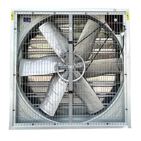 Quạt Thông Gió Vuông 1380x1380 Omysu BMF-1380 Khung Tole Kẽm 380V