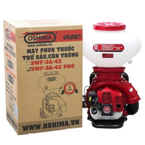 Máy phun thuốc trừ sâu côn trùng động cơ MITSUKAISHO 3WF-3A-26 Pro 41.5cc /2.13kW Đỏ 2 thì (3 chức năng)