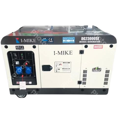 Máy Phát Điện Chạy Dầu I-Mike 18Kw DG23000SE Siêu Chống Ồn
