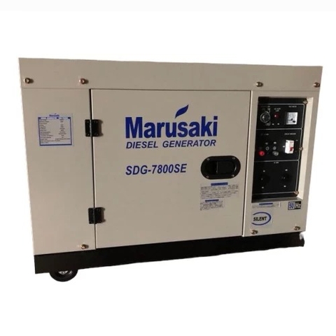 Máy Phát Điện Chạy Dầu 6Kw Marusaki SDG-7800SE